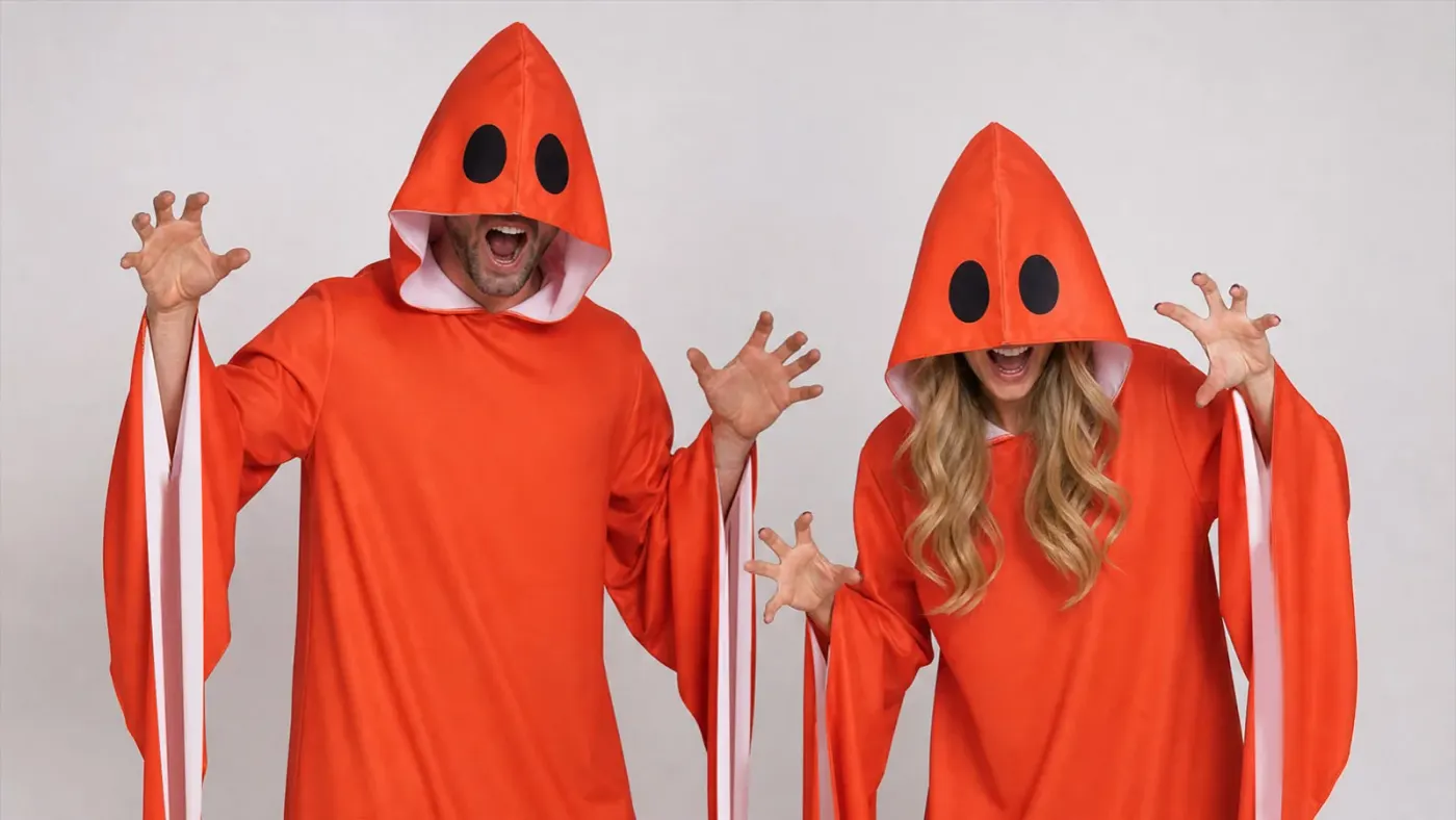 Halloween-Kürbisroben: Von der Kinderparty zum Fotoshooting