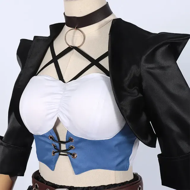 2025 Neues Magic Police Erin Cosplay-Kostüm-Set für Damen Detail 2
