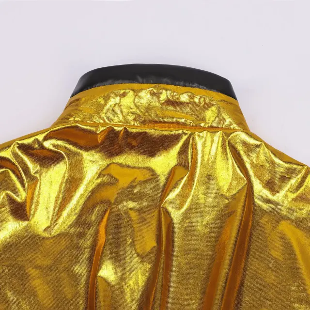 Costume cosplay hippie spatial des années 70 pour adulte, pour fête d'Halloween détail 5
