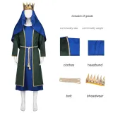 Costume roi Balsata - Bleu
