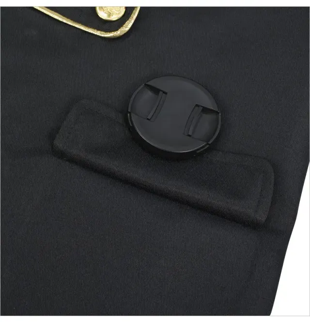 Bestickte mittelalterliche Steampunk-Halloween-Jacke für Erwachsene, Unisex Detail 8