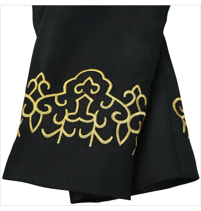 Bestickte mittelalterliche Steampunk-Halloween-Jacke für Erwachsene, Unisex Detail 9