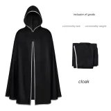 Capa vikinga - Negro