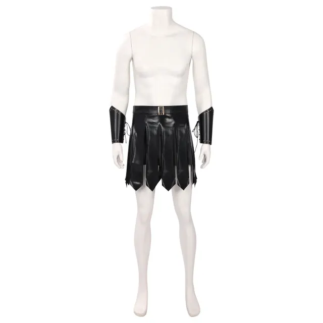 Ensemble de costume cosplay de gladiateur grec ancien et romain détail 2