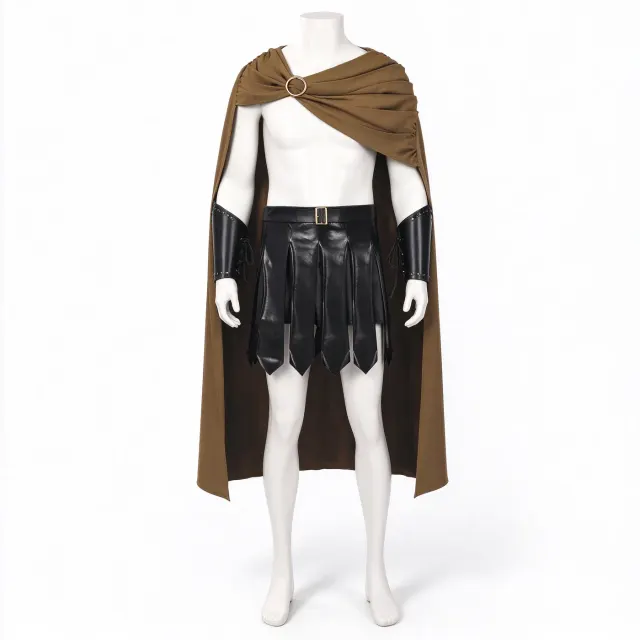 Ensemble de costume cosplay de gladiateur grec ancien et romain détail 8