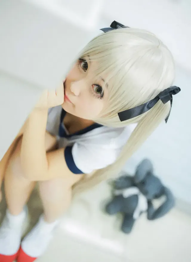 Anime-inspiriertes Schulsportuniform-Cosplay-Kostüm für Damen Detail 5