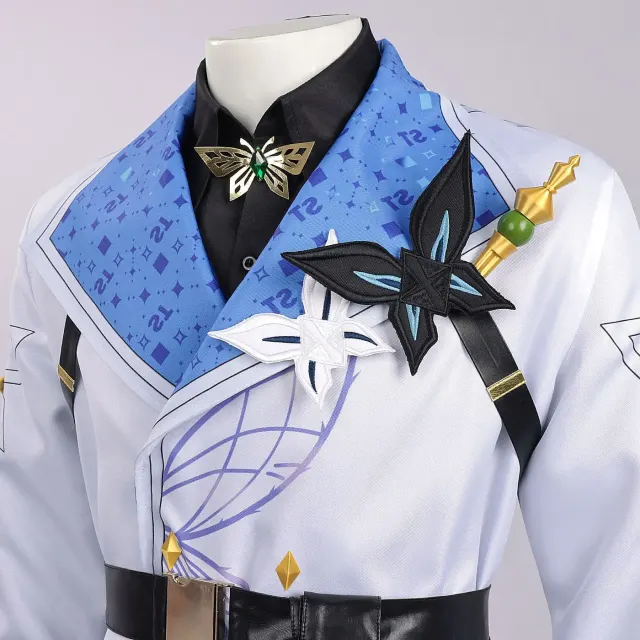 Costume cosplay du capitaine de la quatrième équipe E.T.D Baizang détail 4