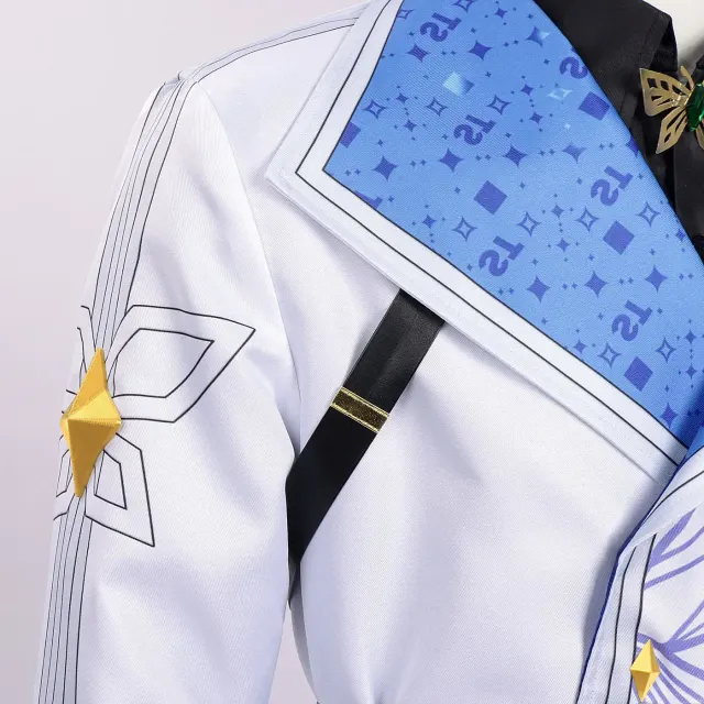 Costume cosplay du capitaine de la quatrième équipe E.T.D Baizang détail 5