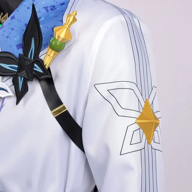 Costume cosplay du capitaine de la quatrième équipe E.T.D Baizang détail 6