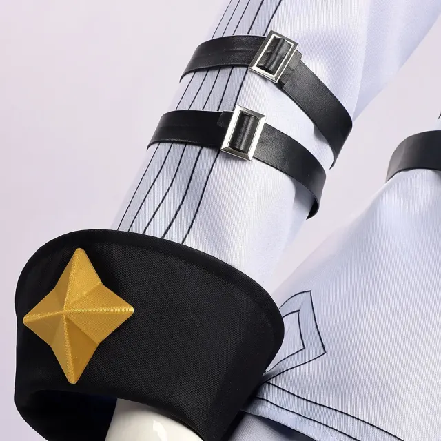 Costume cosplay du capitaine de la quatrième équipe E.T.D Baizang détail 8