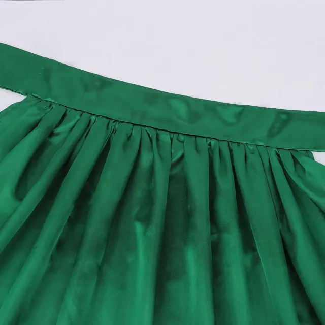 detalle de Disfraz cosplay de vestido de camarera cervecera bávara para Oktoberfest 13