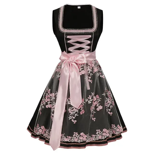 detalle de Vestido de camarera bávaro de Oktoberfest para Halloween, cosplay y escenario 1