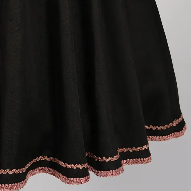 detalle de Vestido de camarera bávaro de Oktoberfest para Halloween, cosplay y escenario 10