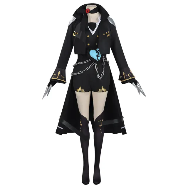 成人及儿童黑色猫女 Cosplay 服装 详情 1