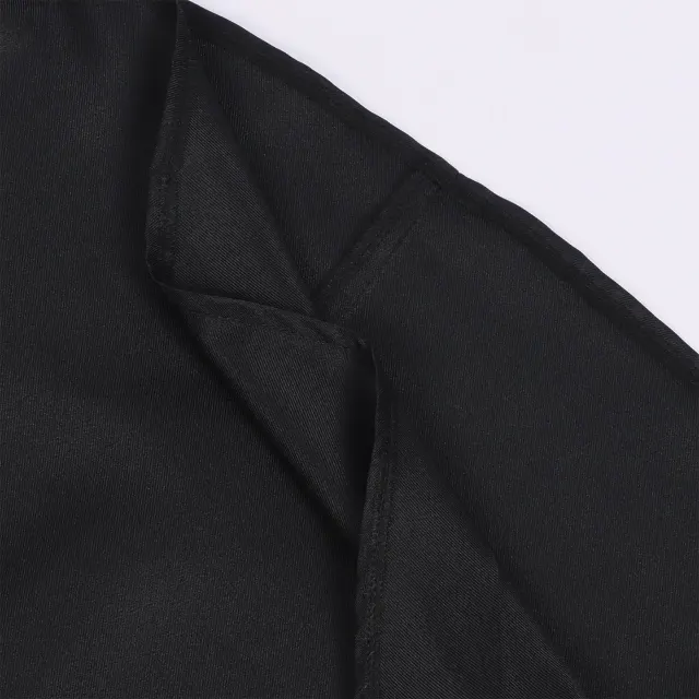 Costume cosplay d'infirmière noir et blanc, tenue de scène pour Halloween détail 10