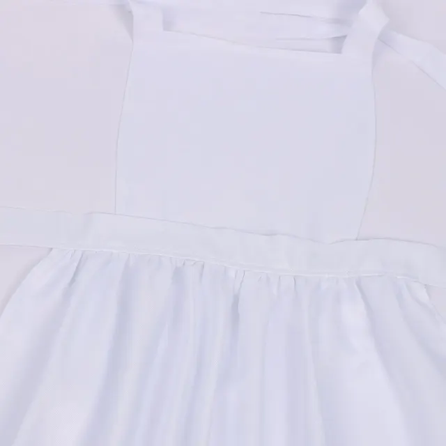 Costume cosplay d'infirmière noir et blanc, tenue de scène pour Halloween détail 12
