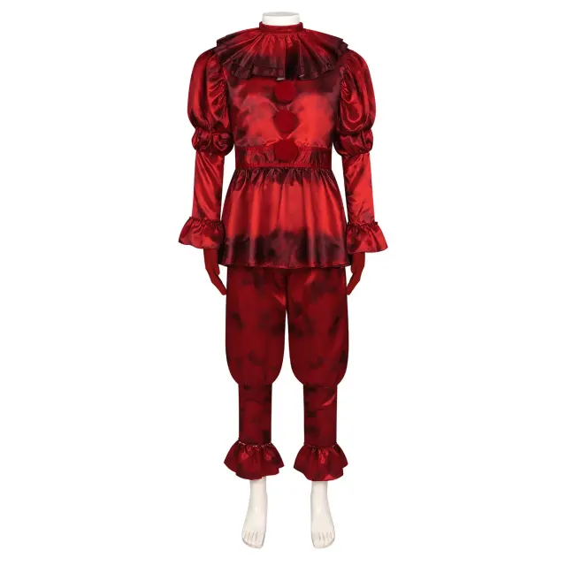血腥版潘尼怀斯小丑 Cosplay 服装,适用于万圣节派对 详情 3