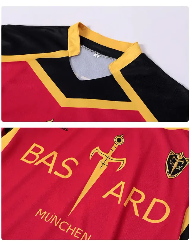 detalle de Camiseta de entrenamiento de baloncesto cosplay unisex inspirada en Blue Lock 5