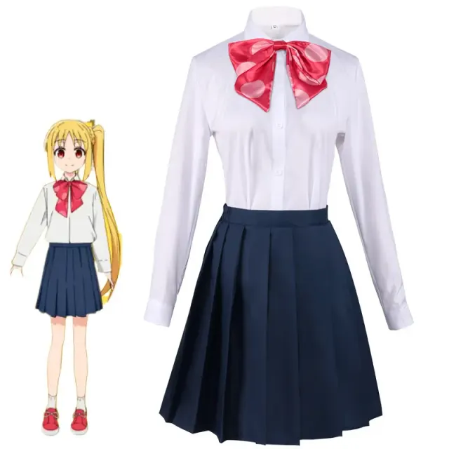 Ensemble de costume cosplay anime pour femme Bocchi the Rock! détail 16