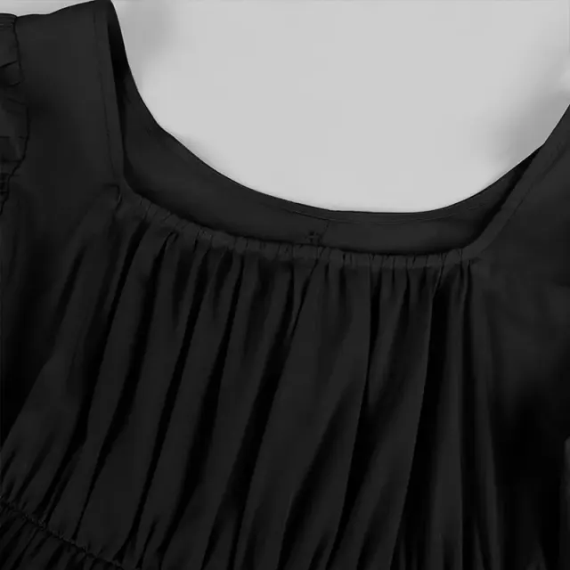 Robe de bal Régence Bridgerton à taille haute, costume cosplay victorien détail 16