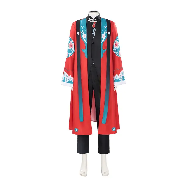 Ensemble cosplay Chen Ling Six of Hearts de style chinois détail 2