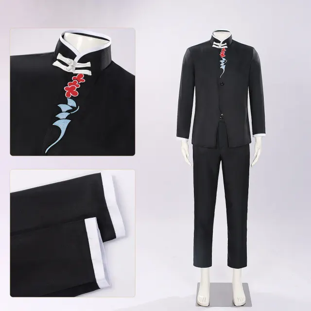 Ensemble cosplay Chen Ling Six of Hearts de style chinois détail 13
