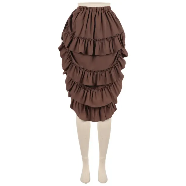 Court Corset and Drawstring Pirate Skirt Costume detail 4