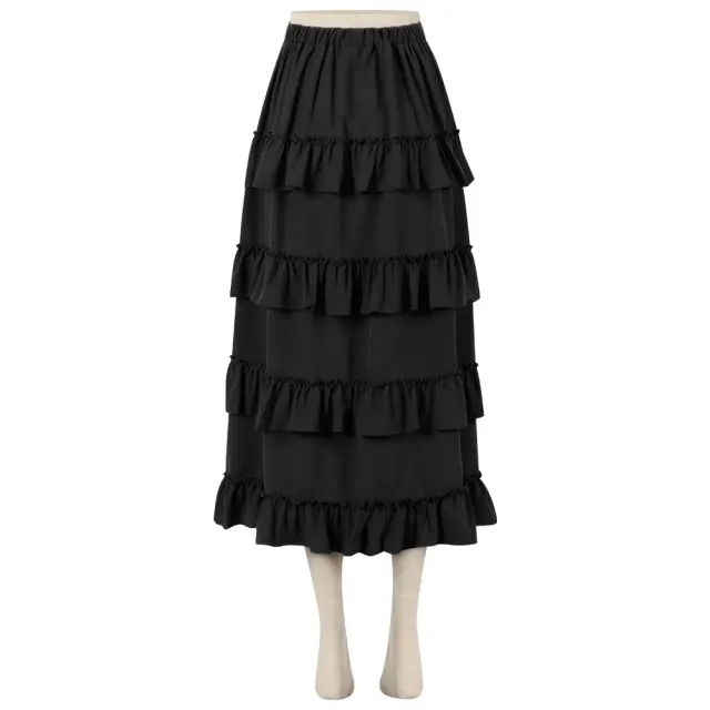 Court Corset and Drawstring Pirate Skirt Costume detail 8