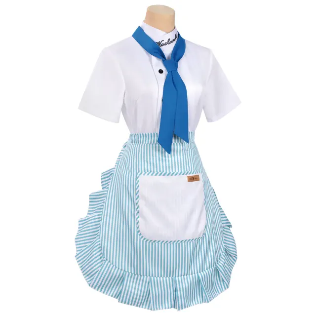 Ensemble tablier de chef rat cartoon mignon costume cosplay Colette détail 2
