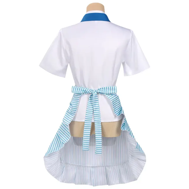Ensemble tablier de chef rat cartoon mignon costume cosplay Colette détail 3