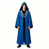 Túnica de sacerdote con cadenas - Azul