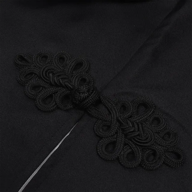 Ensemble costume cosplay 3 pièces Duc de la Nuit Sombre à col haut pour homme détail 5