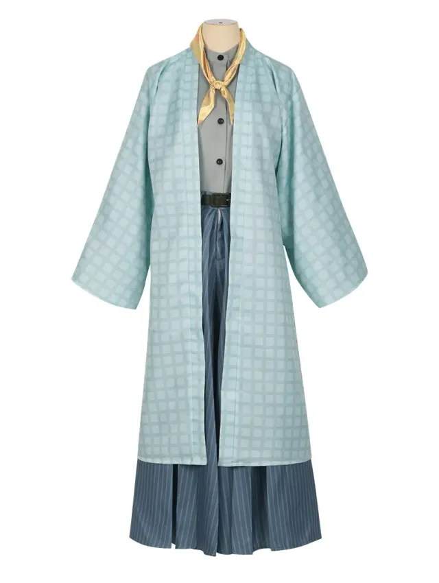 Demon Slayer Cosplay Costume Full Set with Optional Wig detail 12