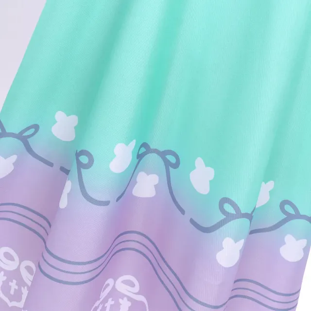 Dorothy Transfer Student Cosplay Gradient Long-Sleeve Nightgown detail 13