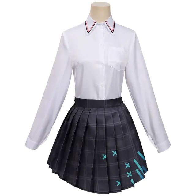 detalle de Conjunto de uniforme cosplay Niebla temprana para convenciones de anime 2