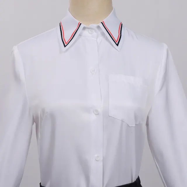 detalle de Conjunto de uniforme cosplay Niebla temprana para convenciones de anime 5