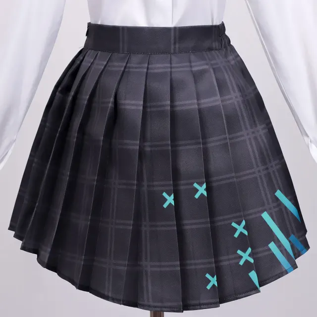 detalle de Conjunto de uniforme cosplay Niebla temprana para convenciones de anime 6