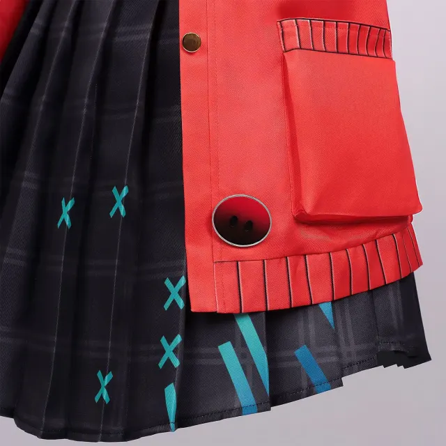 detalle de Conjunto de uniforme cosplay Niebla temprana para convenciones de anime 12
