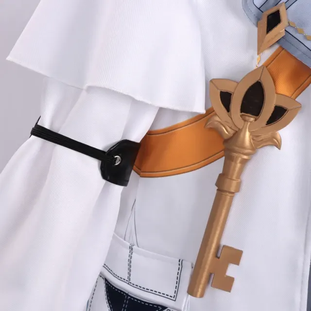 Costume cosplay Edgar de jeu populaire, tenue de personnage à manches longues détail 5