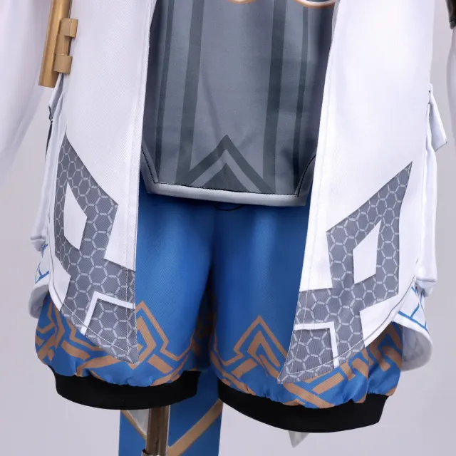Costume cosplay Edgar de jeu populaire, tenue de personnage à manches longues détail 8