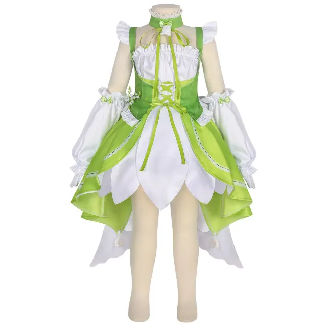 Ensemble costume cosplay Robe Heather Spring d'Eggy Party détail 1