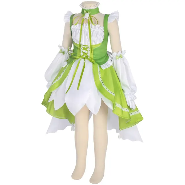 Ensemble costume cosplay Robe Heather Spring d'Eggy Party détail 3