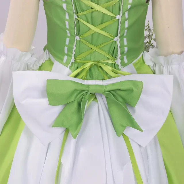 Ensemble costume cosplay Robe Heather Spring d'Eggy Party détail 9