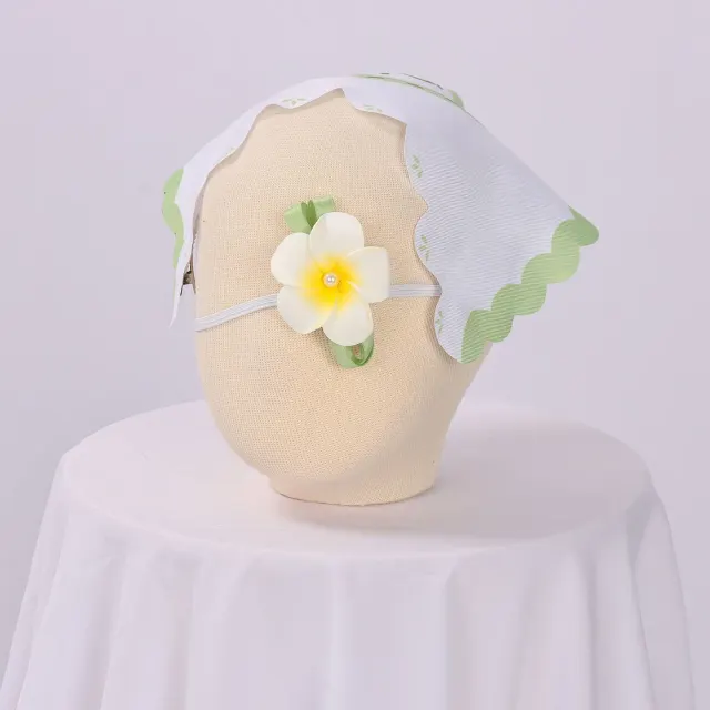 Ensemble costume cosplay Robe Heather Spring d'Eggy Party détail 11