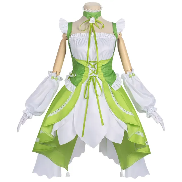 Ensemble costume cosplay Robe Heather Spring d'Eggy Party détail 19