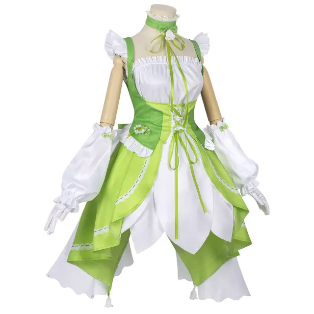 Ensemble costume cosplay Robe Heather Spring d'Eggy Party détail 20