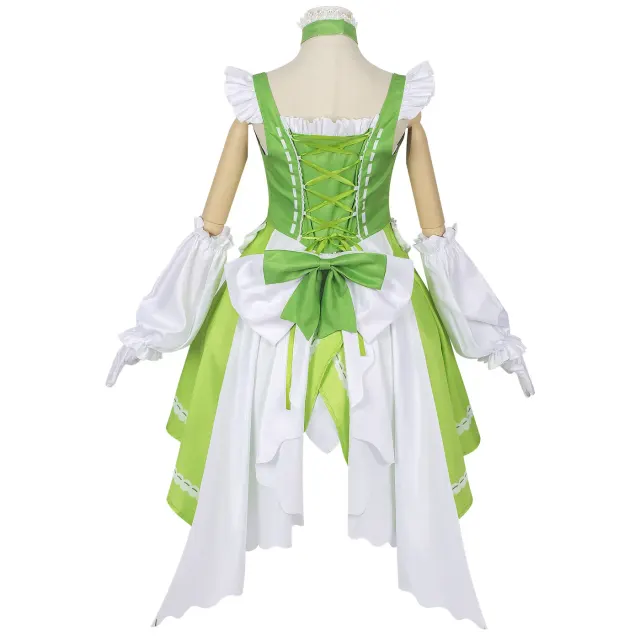 Ensemble costume cosplay Robe Heather Spring d'Eggy Party détail 21