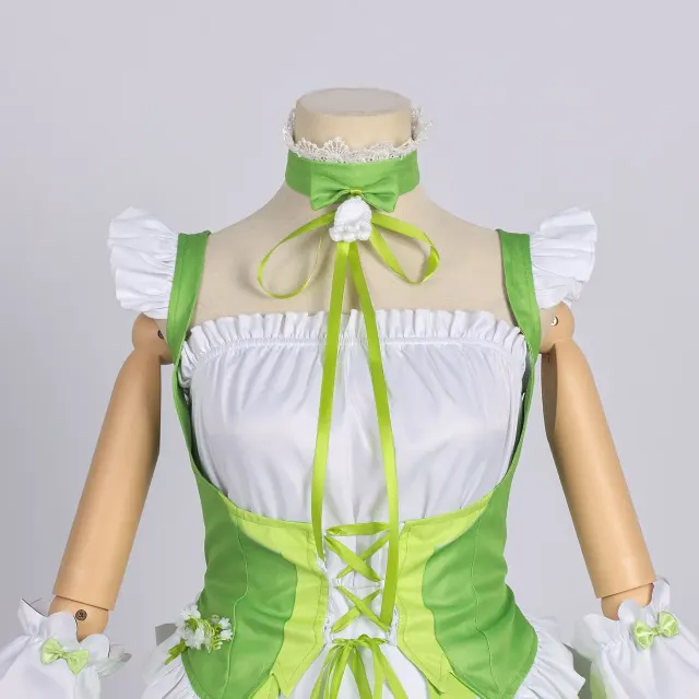 Ensemble costume cosplay Robe Heather Spring d'Eggy Party détail 22