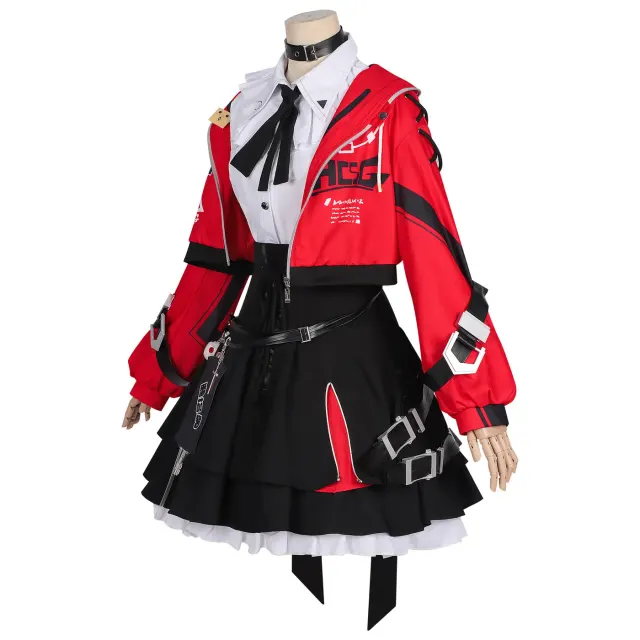 Esper Requiem Mint Anime-Game-Cosplay-Kostüm für Damen Detail 3