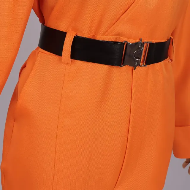 Esper Zero Häftlingsuniform-Cosplay-Kostüm für Damen & Herren Detail 4